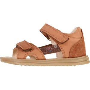 Macey open toe - amber brown