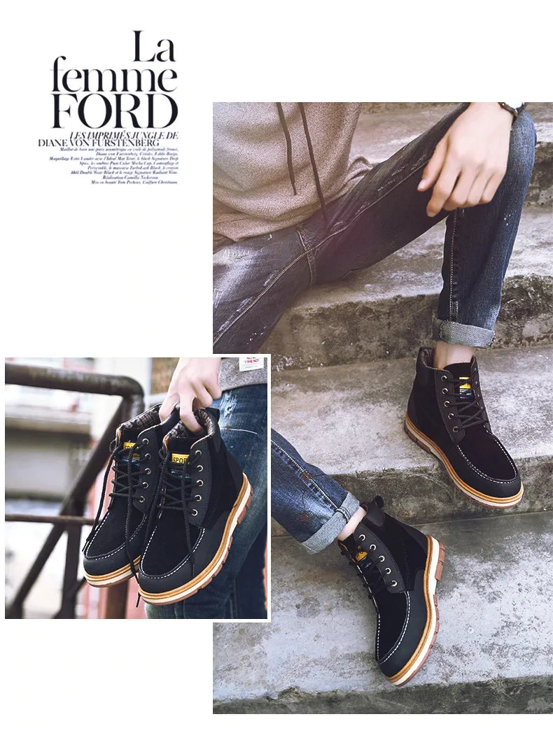 Men's Autumn And Winter Warm Shoes