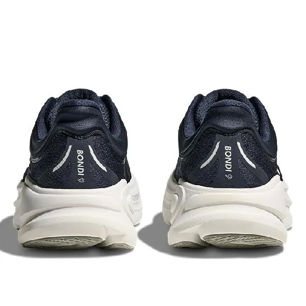 Mens Hoka Bondi 9 Extra Wide in Varsity Navy/White
