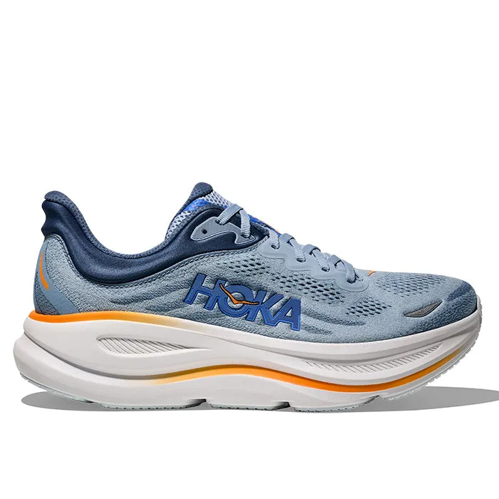 Mens Hoka Bondi 9 in Drizzle/Downpour
