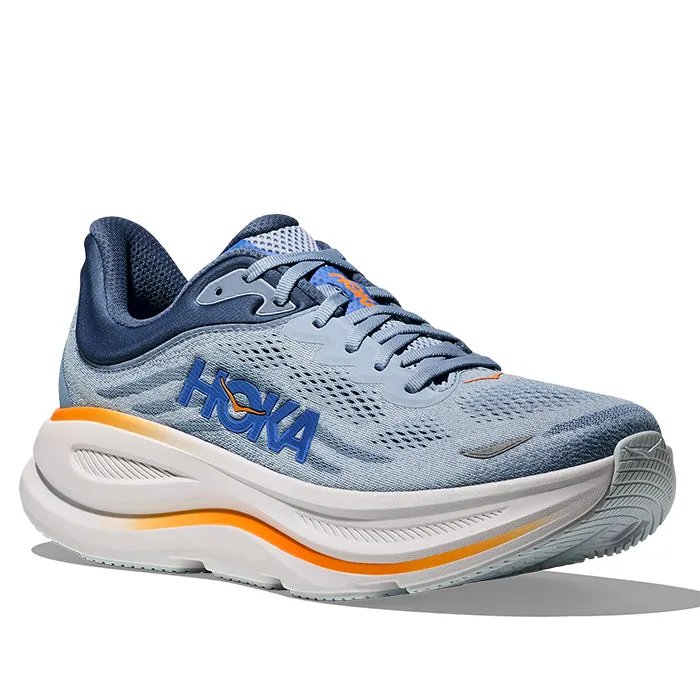 Mens Hoka Bondi 9 in Drizzle/Downpour