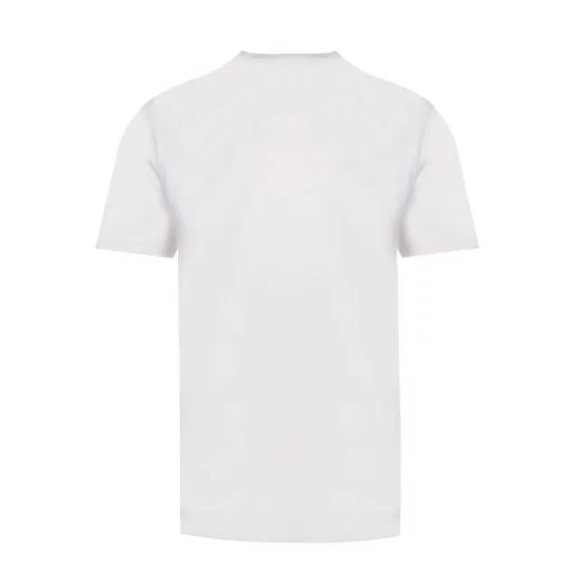 Mens Paul Smith White Classic Zebra Regular Fit S/s T Shirt