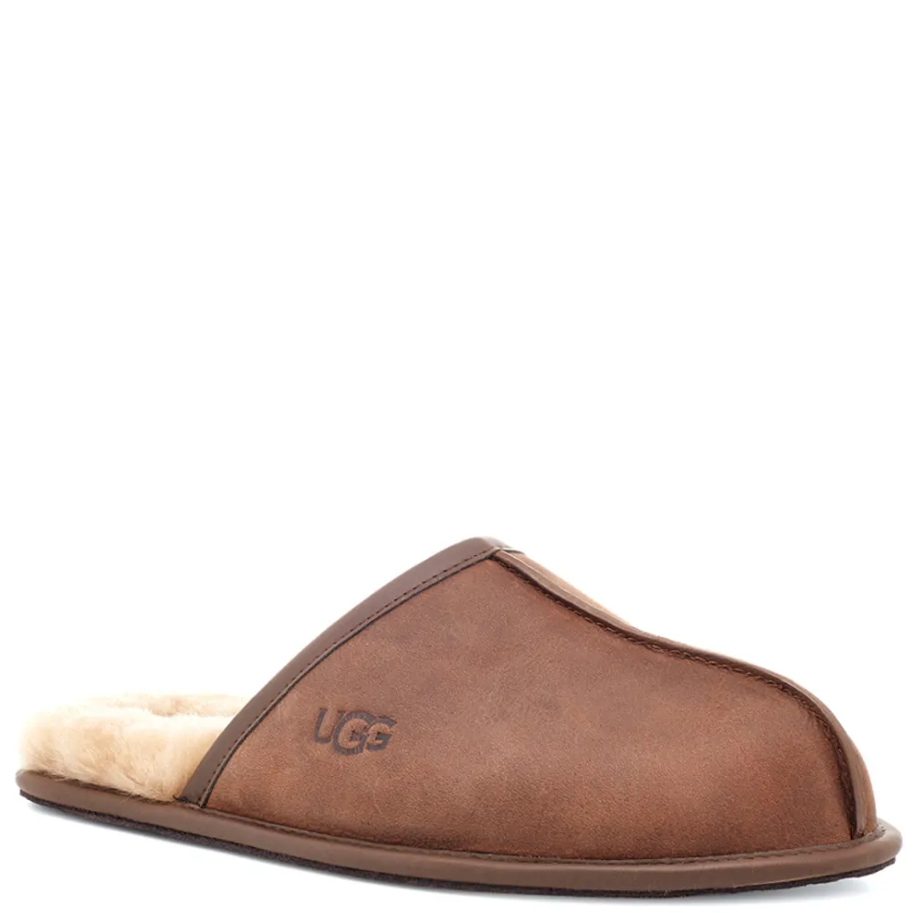MEN'S SCUFF LEATHER TAN