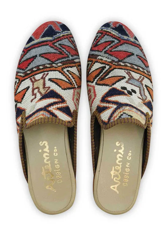 Men's Sumak Kilim Slippers - Size 9