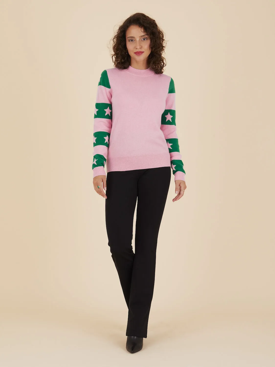 Mika Lolita Pink Cashmere Jumper