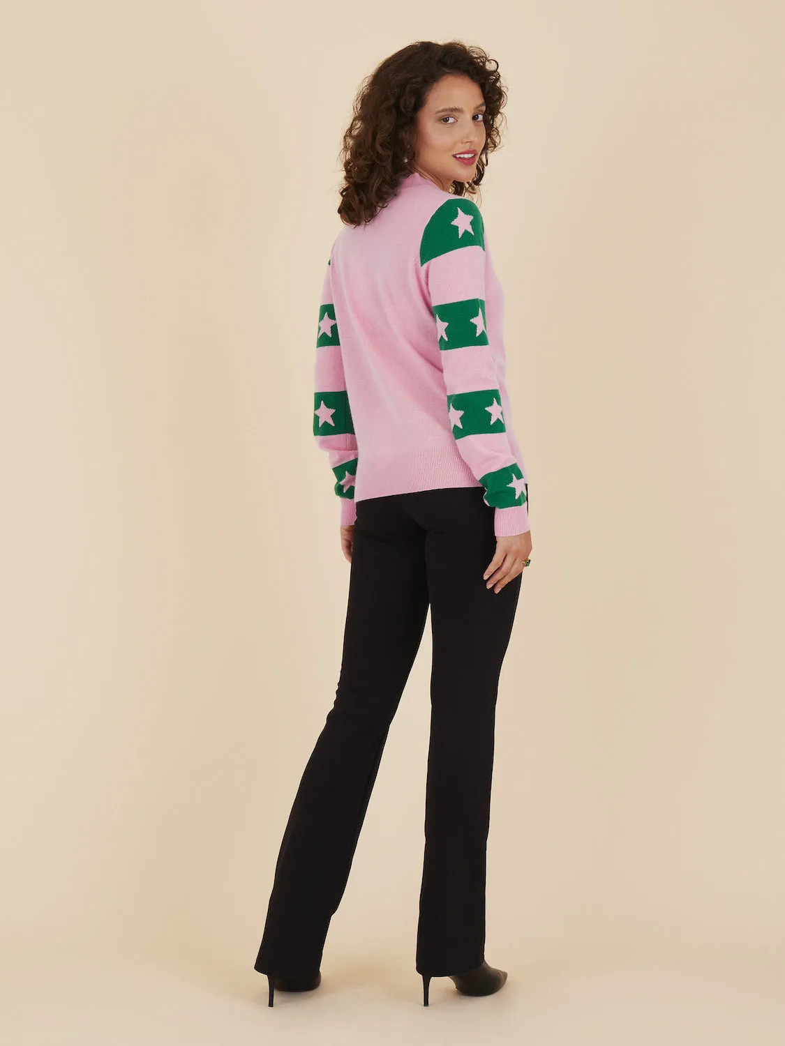 Mika Lolita Pink Cashmere Jumper
