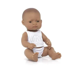 Miniland Baby Doll | Hispanic Boy 12 5/8"