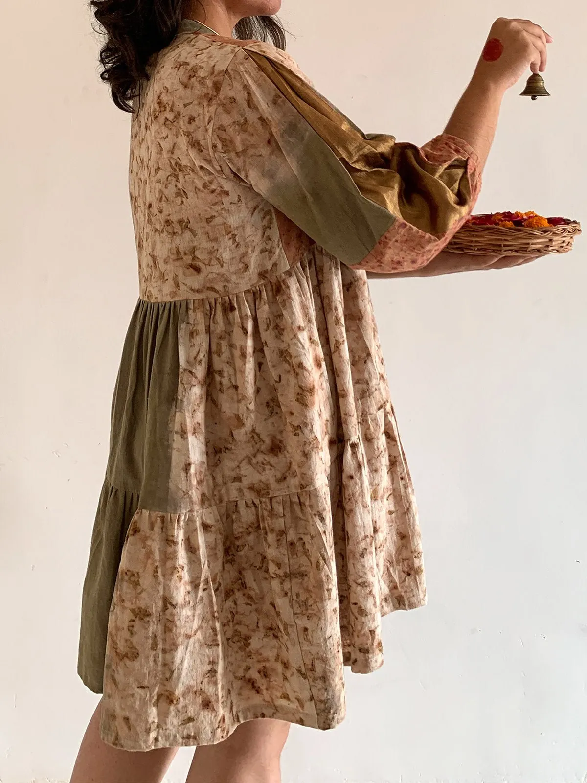Mistletoe Organic Cotton Tiered Dress