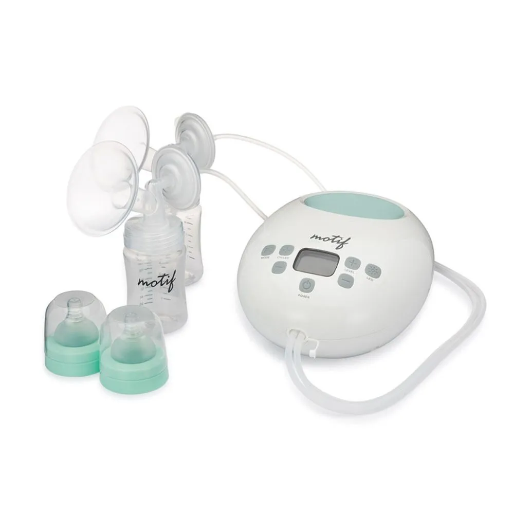 Motif Luna Double Electric Breast Pump With Battery