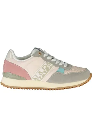 Napapijri Roze Sneakers Voor Een Trendy Casual Look