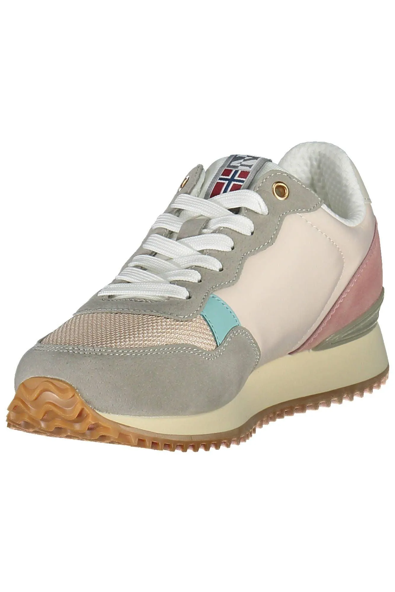 Napapijri Roze Sneakers Voor Een Trendy Casual Look