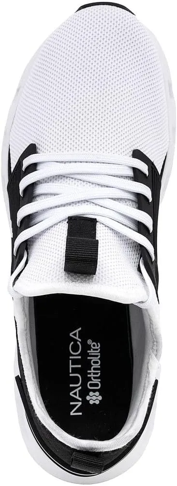Nautica Mens Running Sneakers Sport Fashion Lace-Up Athletic Soft Shoes for Gym Tennis Men  Cushioned, Breathable, Lightweight & Comfortable