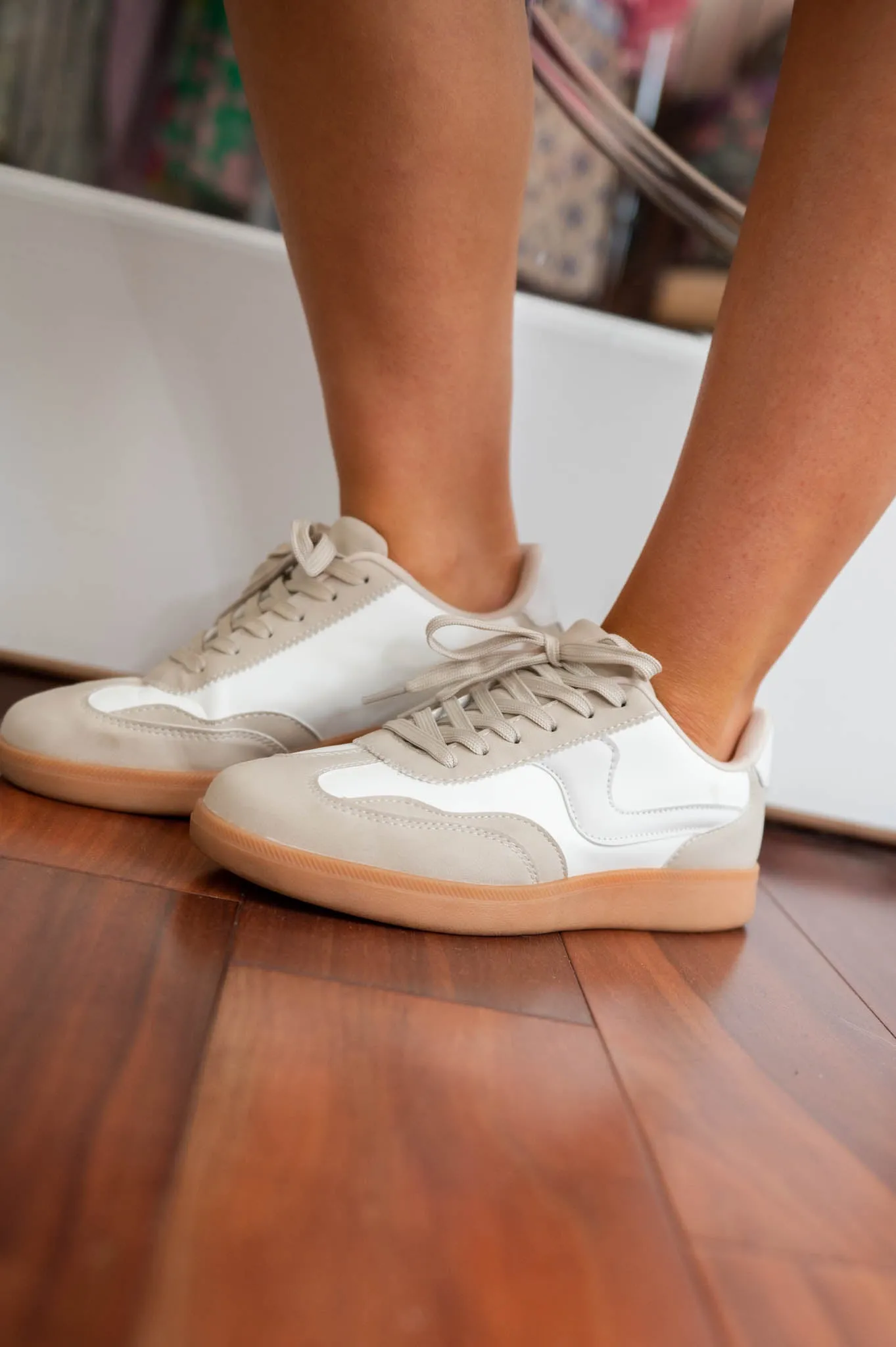 Neutral Trendy Sneakers