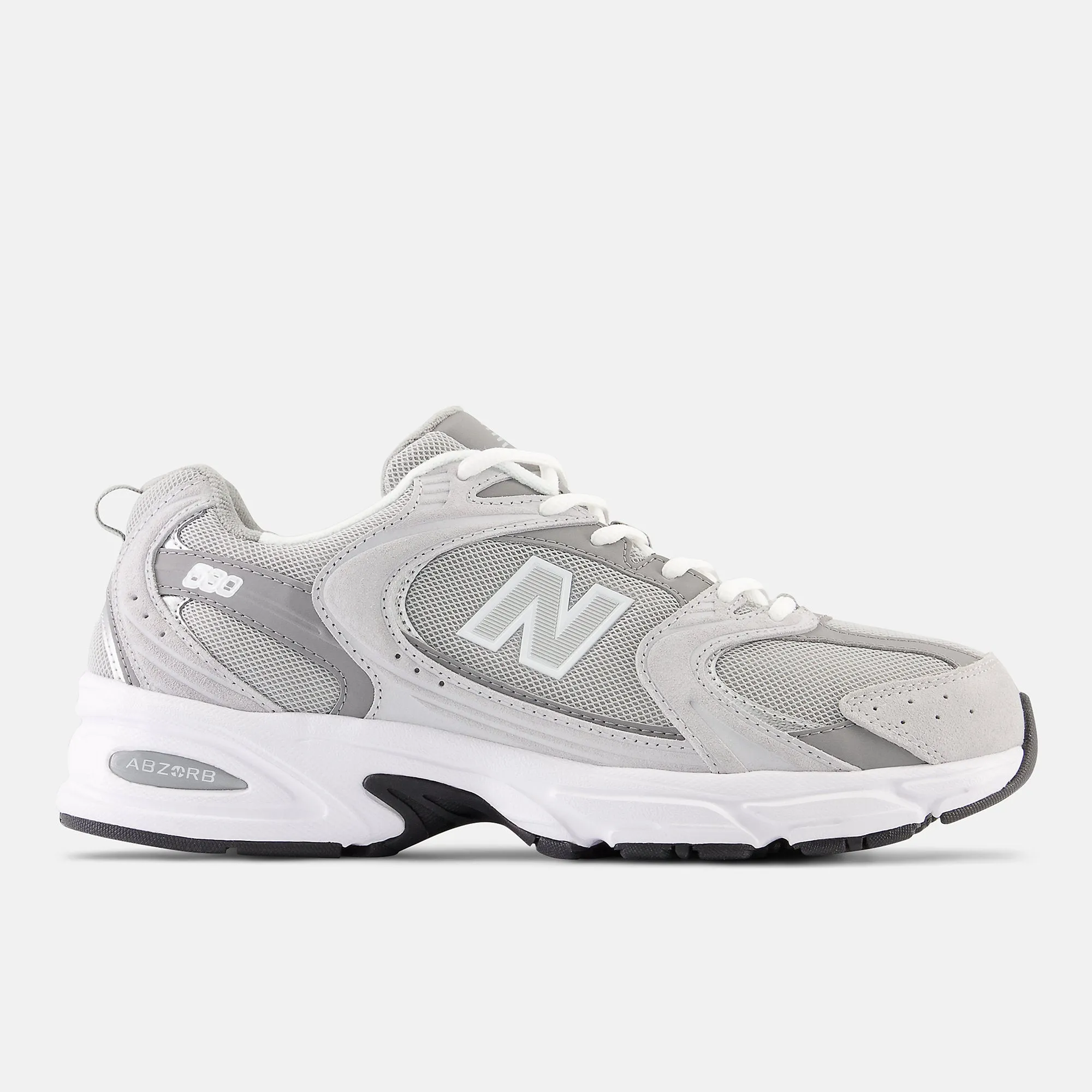 New Balance Mens 530 Fashion Trainers - Raincloud / Shadow Grey