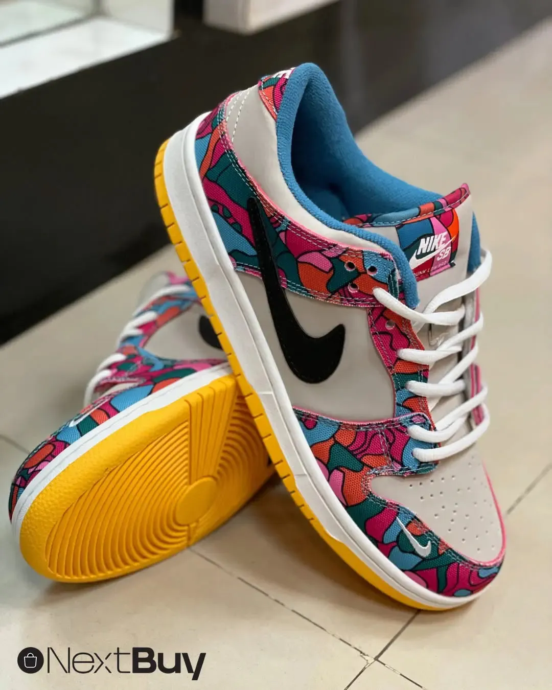Nike Dunk Low SB Parra 7a Abstract Art DH7695-600 – Limited Edition Sneaker