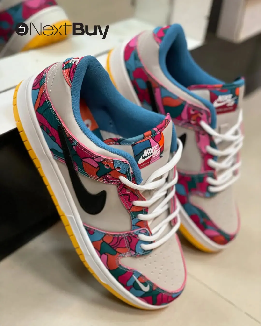 Nike Dunk Low SB Parra 7a Abstract Art DH7695-600 – Limited Edition Sneaker