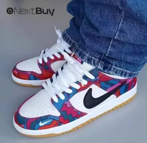 Nike Dunk Low SB Parra 7a Abstract Art DH7695-600 – Limited Edition Sneaker