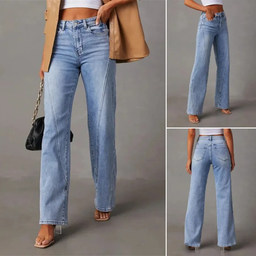 Novella – High-Waisted Wide Jeans