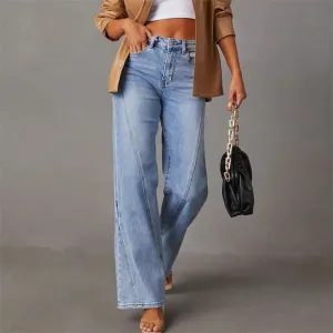 Novella – High-Waisted Wide Jeans