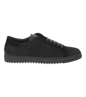 Off-White Zwart Elegant Kalfsleren Dames Sneakers