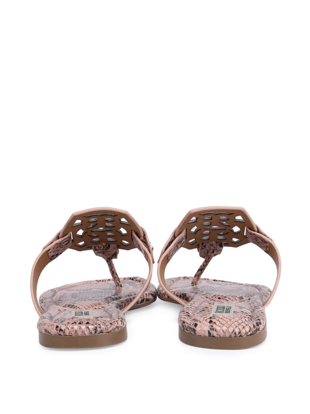 Pink Printed Logo Sliders