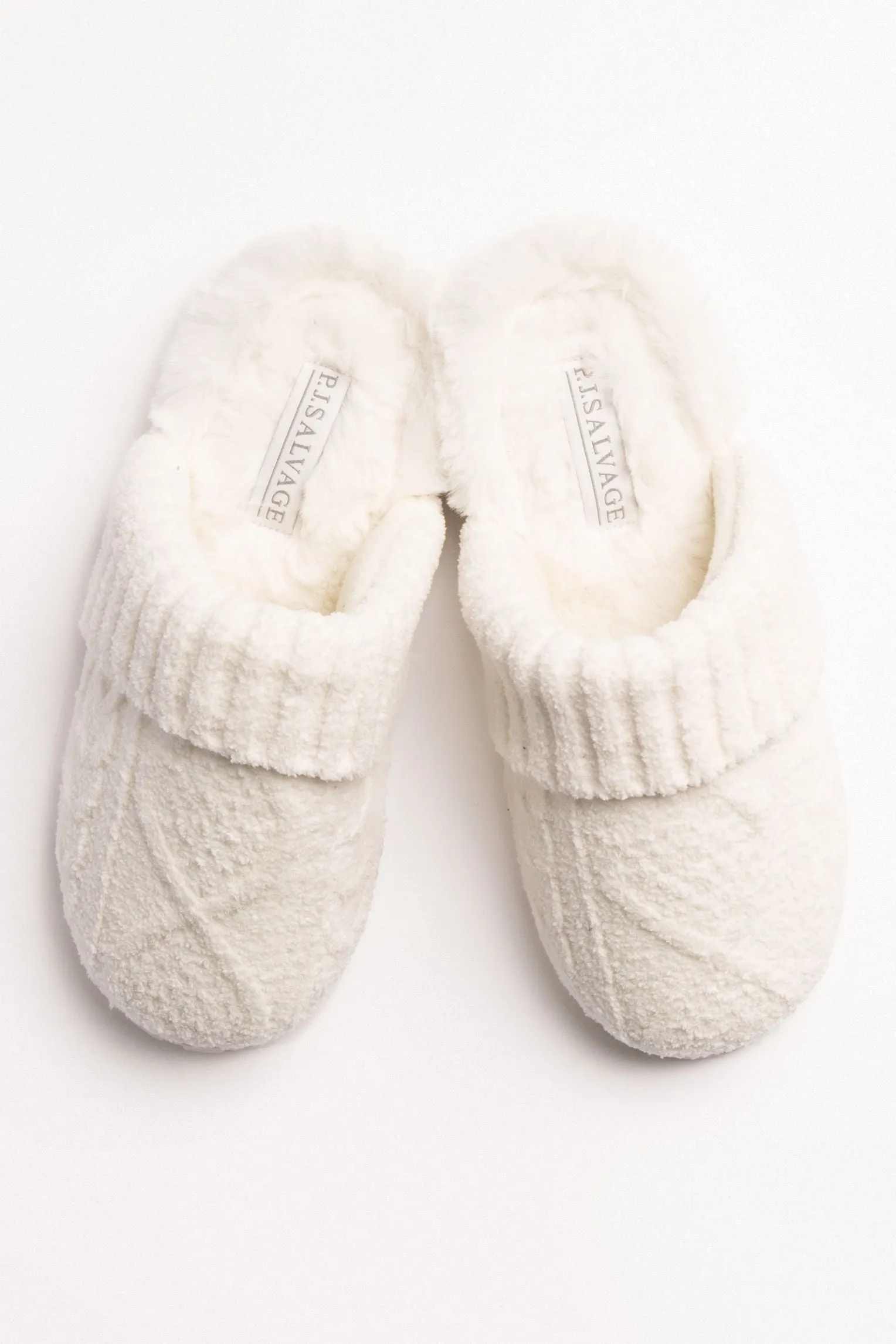 P.J. Salvage Cable Knit Slide