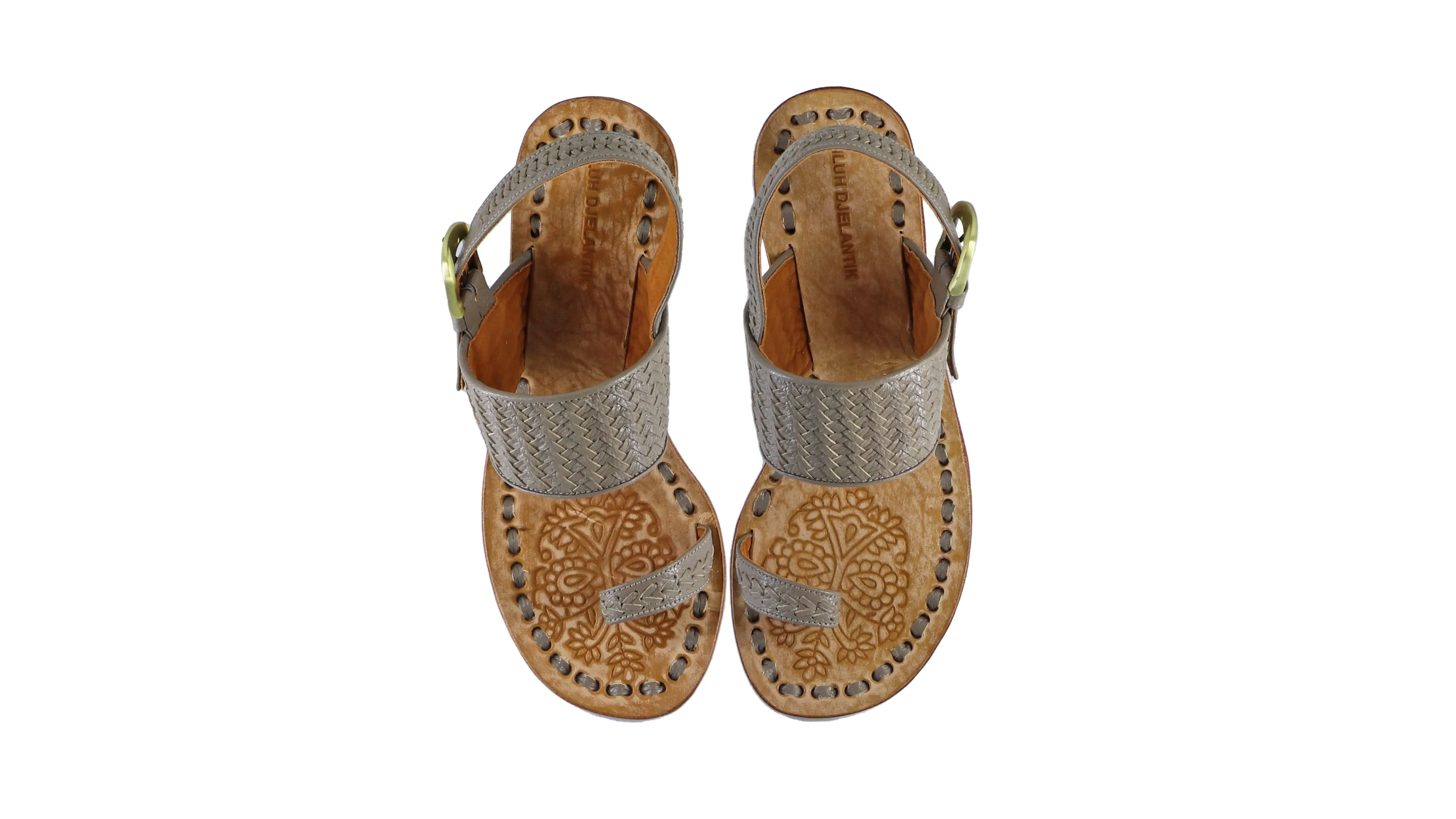 Prana 50mm Woven Wedge - Grey BKK