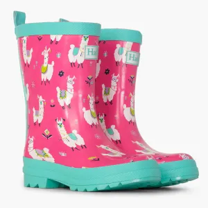 Pretty Alpacas Shiny Rain Boots