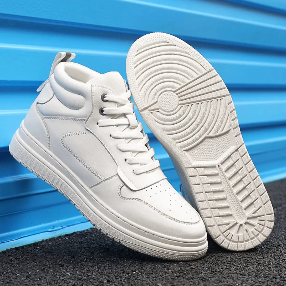 Ralf | High Top Sneaker Herren – 8 cm Erhöhung, Stilvoll und Bequem