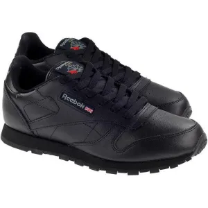 Reebok Trainers Juniors Classic Leather Black Black