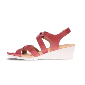 Revere Women's Casablanca Wedge Back Strap Sandals