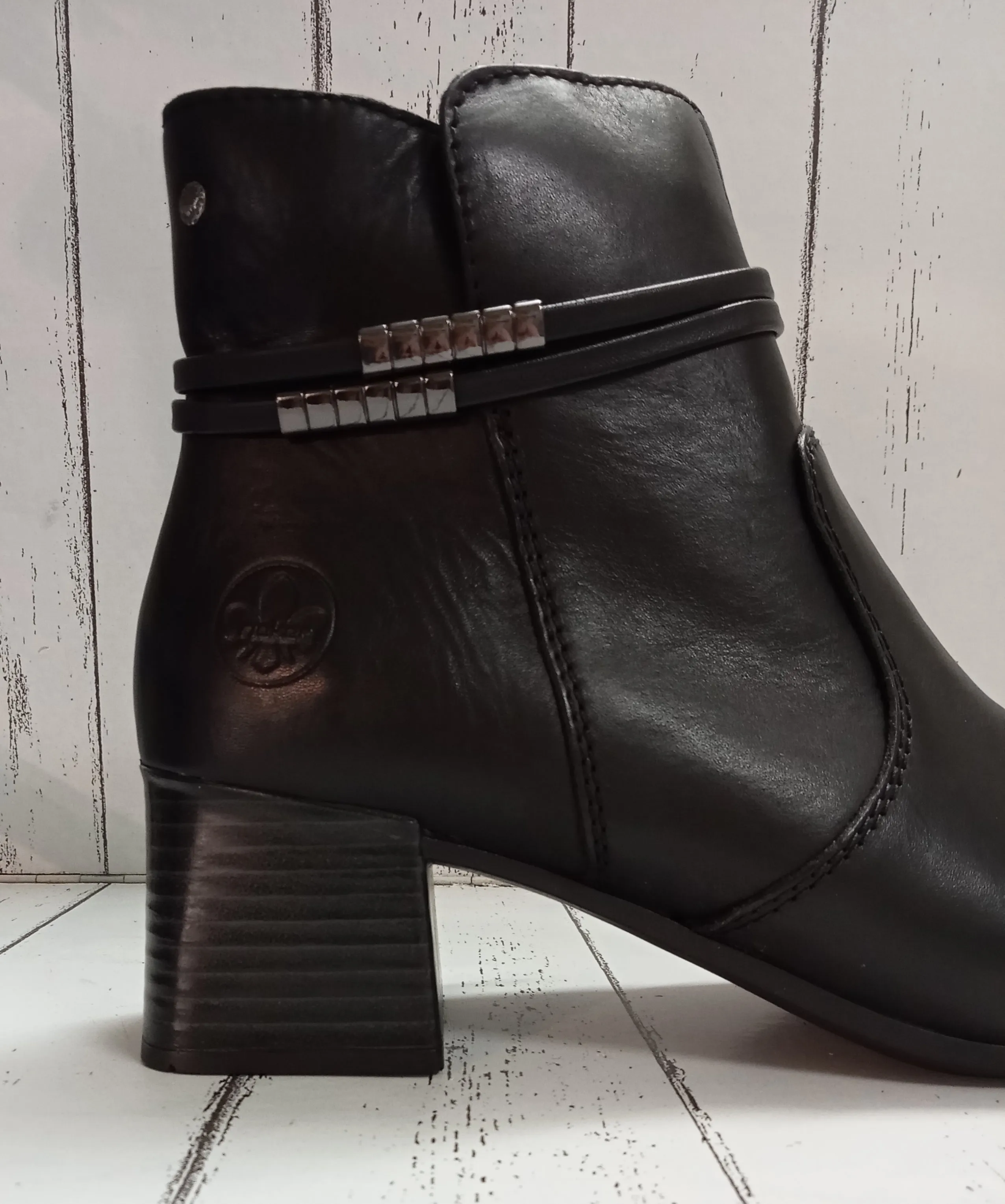 RIEKER - 70973-00 - ANKLE BOOT - Black