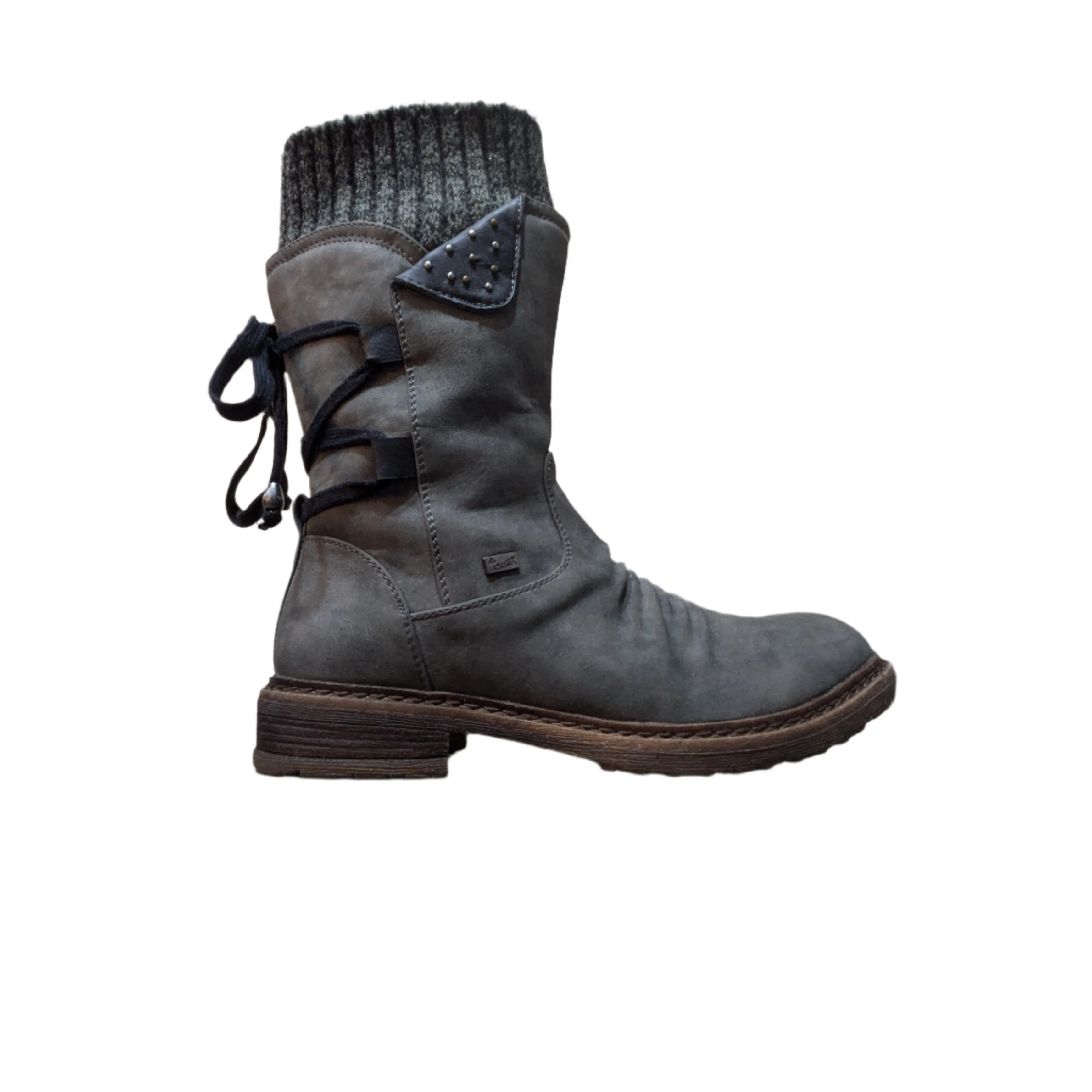 Rieker Women's Warm Lined Classics Mid-Calf Ankle Boots - (Size EU 40 / UK 7 / US 9)