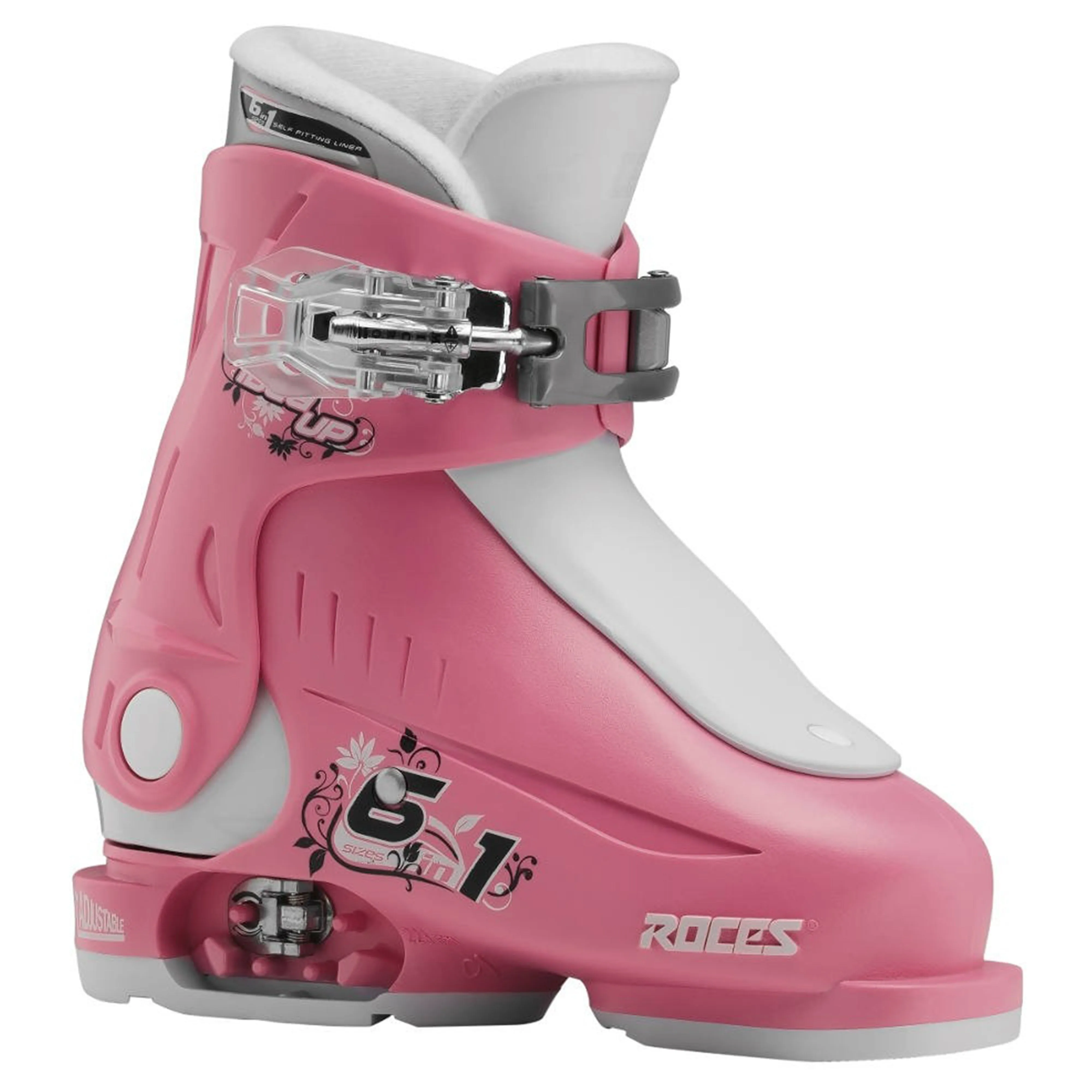 Roces IDEA Up Adjustable Youth Ski Boots | Size 16.0-18.5