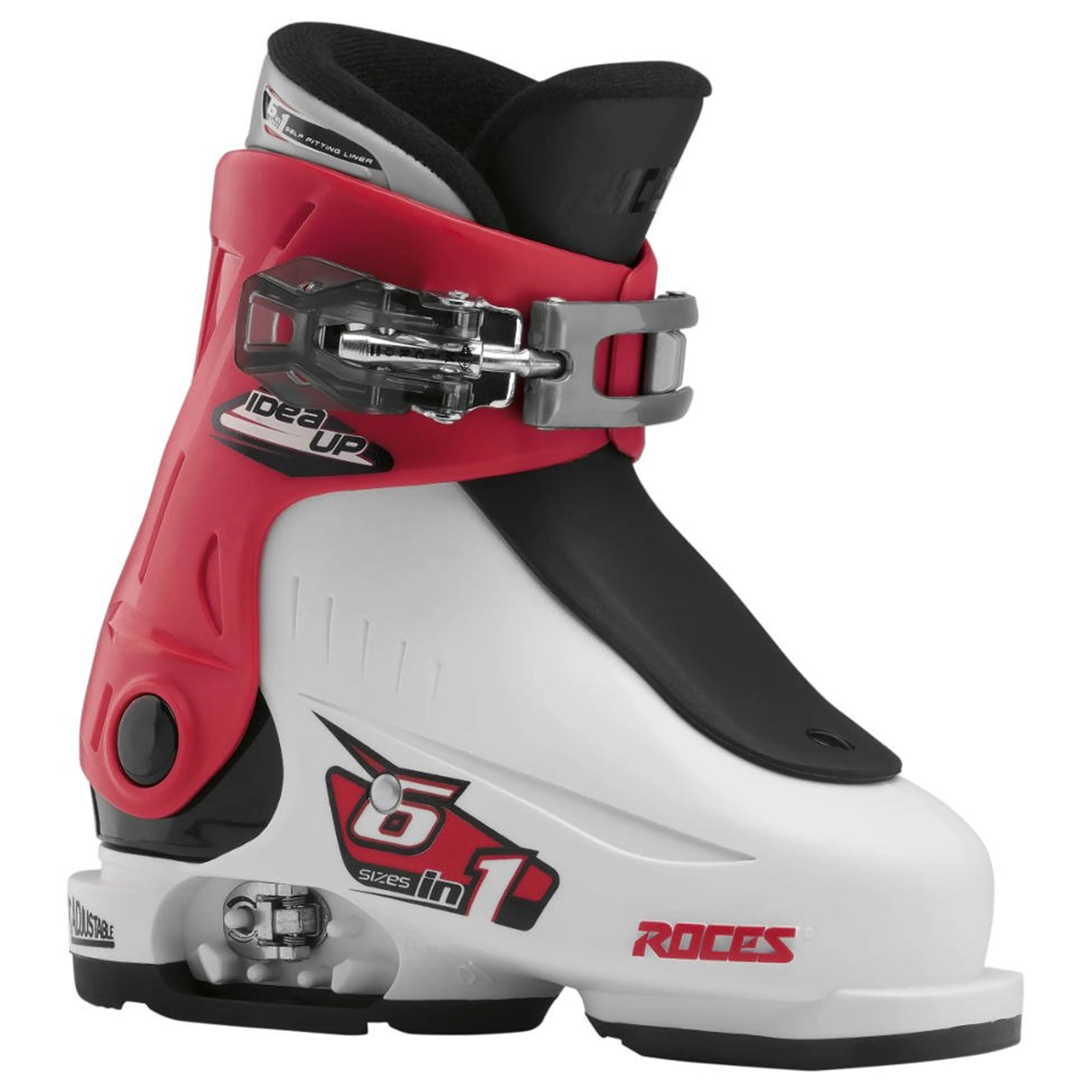 Roces IDEA Up Adjustable Youth Ski Boots | Size 16.0-18.5
