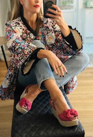Rosado Mid Height Wedge