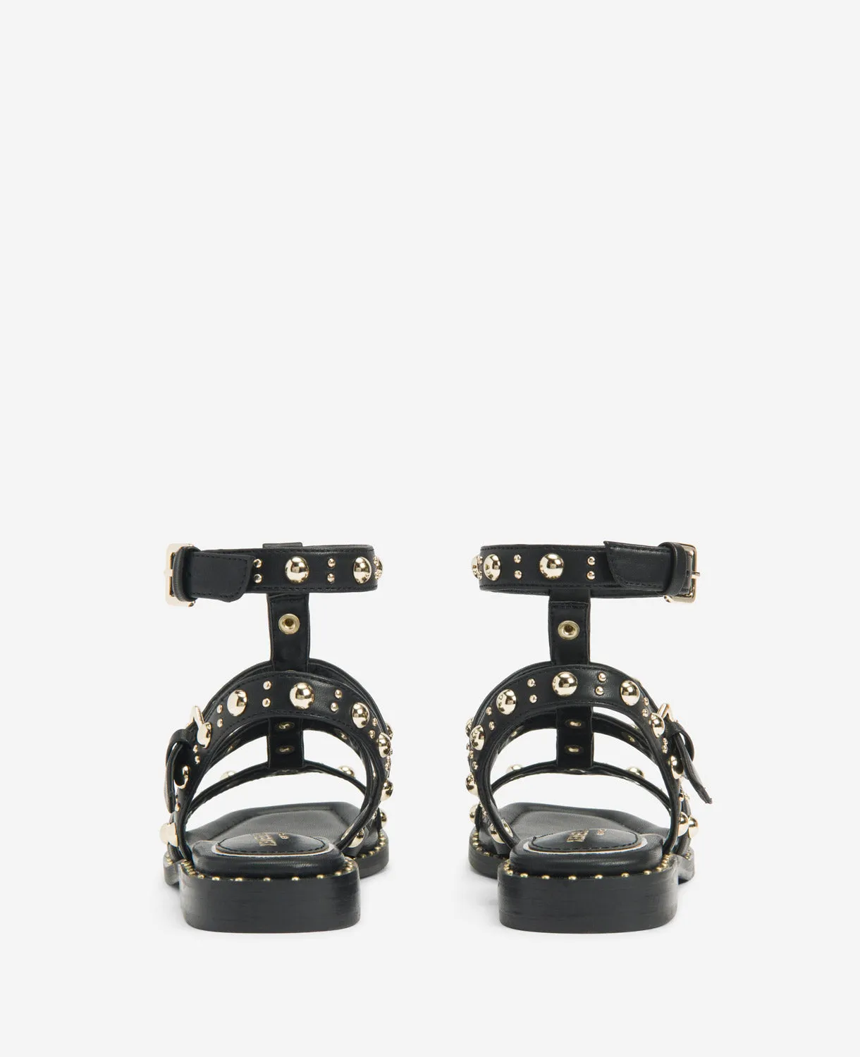 Ruby Studded Gladiator Flat Sandal