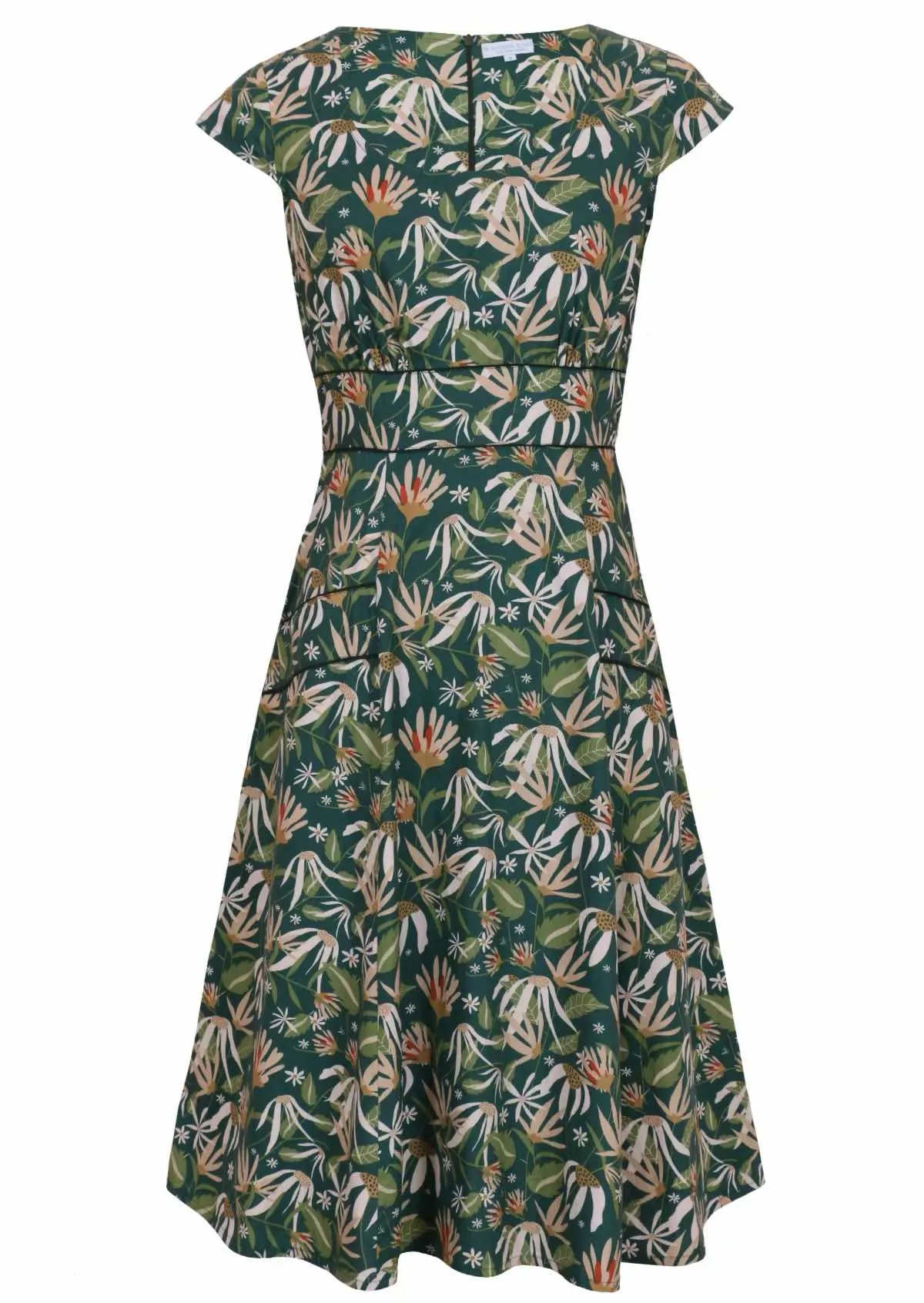 Scarlett Dress Flannel Flower