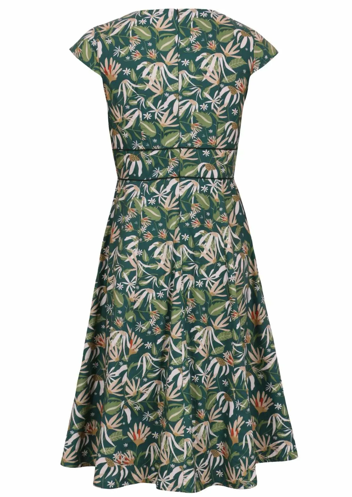 Scarlett Dress Flannel Flower
