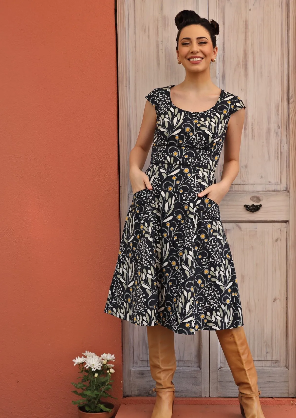 Scarlett Dress Wattle