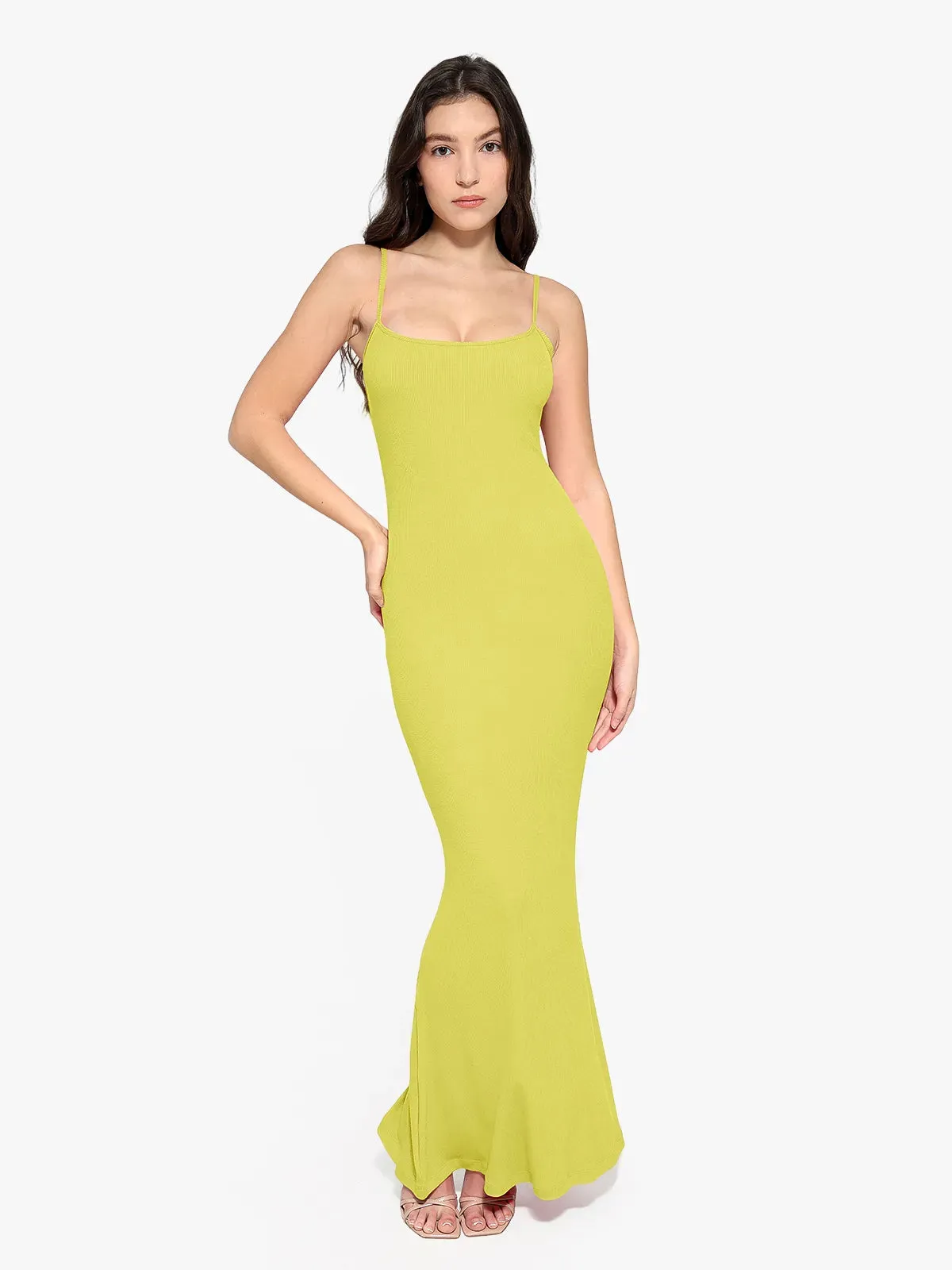 Shapewear Modal Slimming Maxi Slip Dress