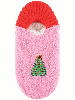 Simply southern Christmas Tree sock slippers