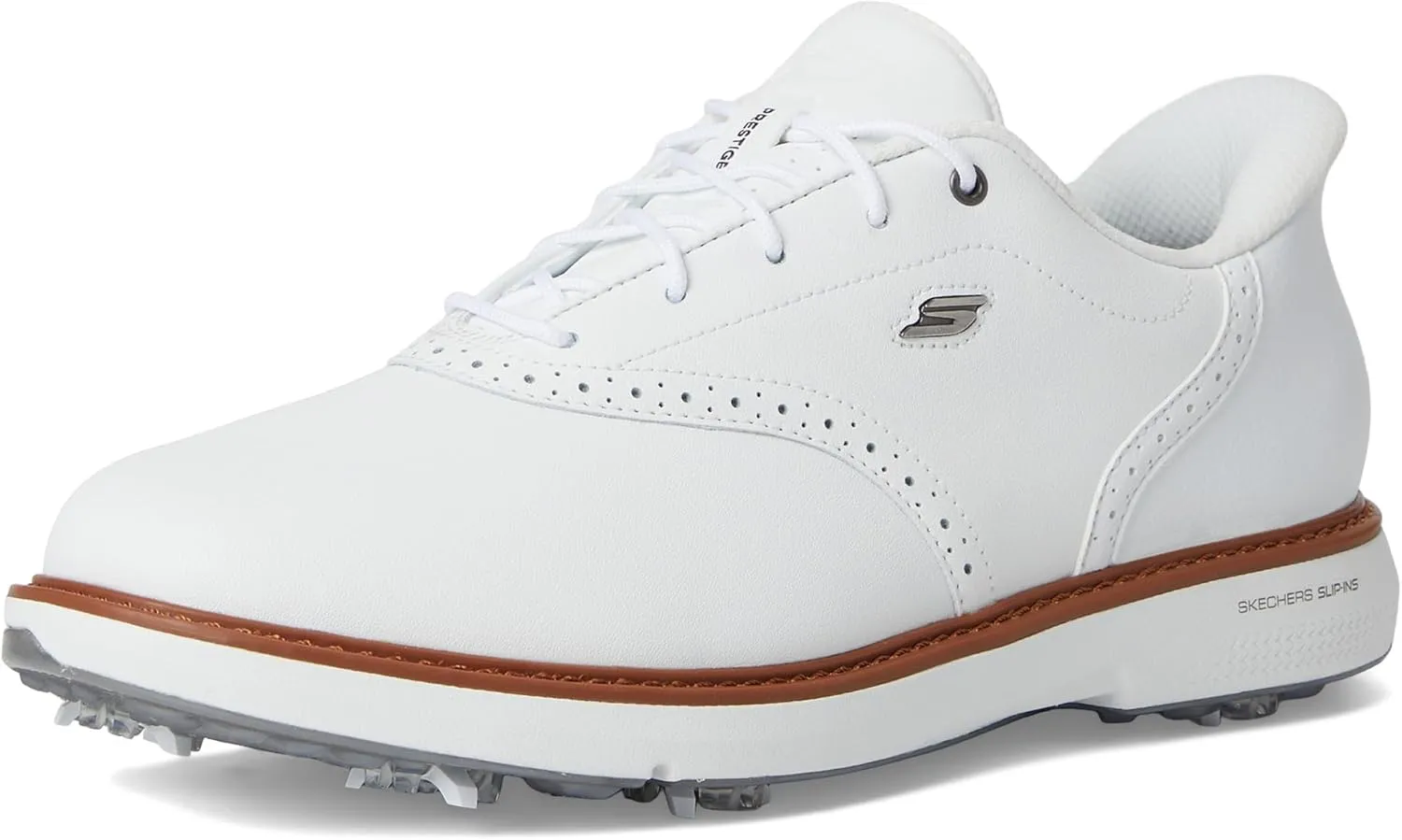 Skechers Men's Prestige Slip-in Arch Fit Golf Shoe Sneaker