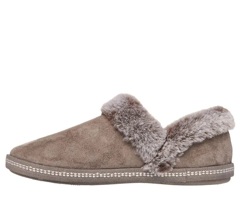Skechers Womens Slipper Cozy Campfire Fresh Toast Dark Taupe