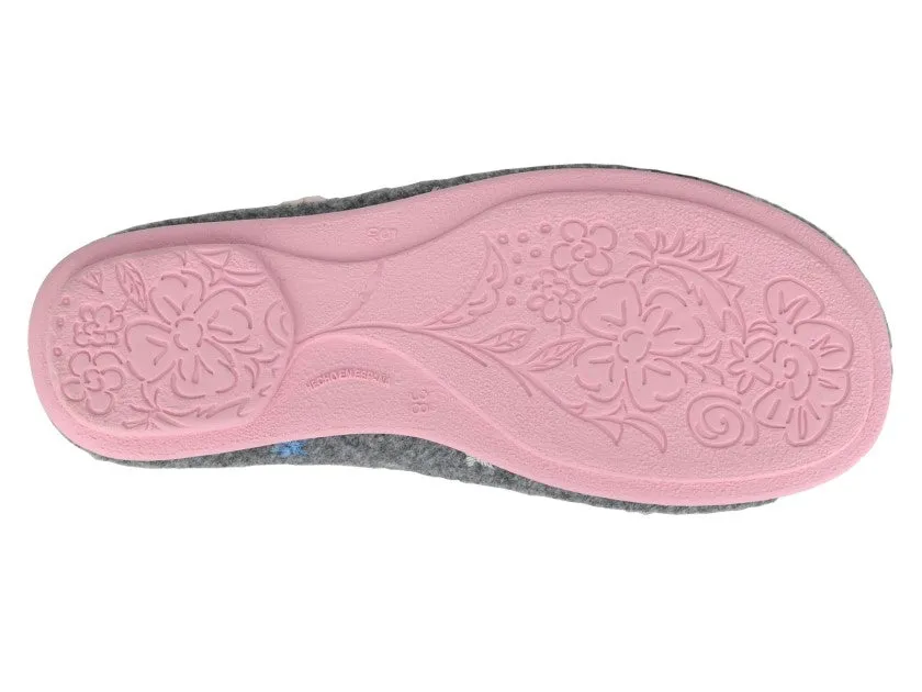 Sleepers Aria Ls177f GREY Slipper