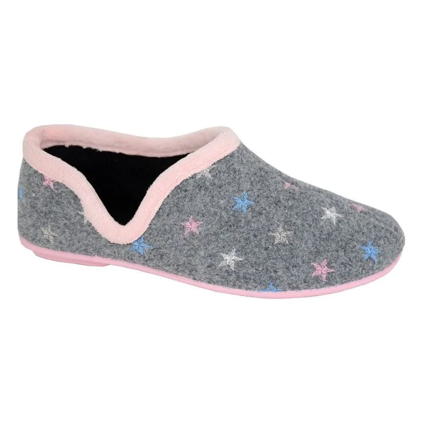 Sleepers Aria Ls177f GREY Slipper