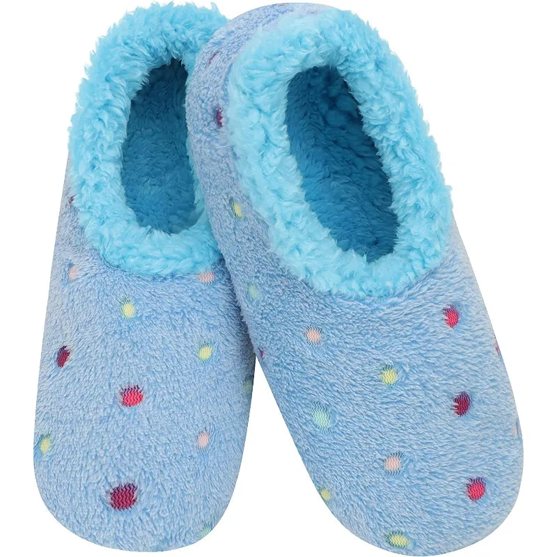 Slippers for Women | Colorful Cozy Sherpa Slipper Socks | Womens House Slippers | Cozy Slippers for Women | Colorful Womens Fuzzy Slippers