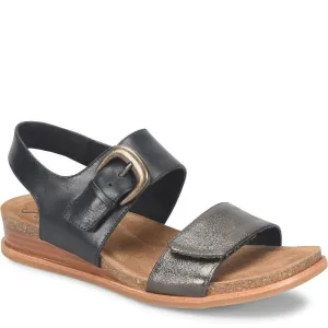 Sofft Women's Peggie Sandal - Black/Dark Pewter