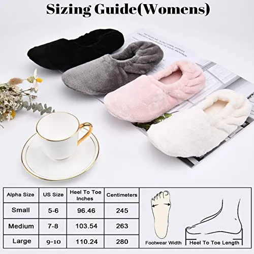 Soft Sole Warm Women’s Slipper Socks Non-slip Grippers, Winter House Bedroom Slippers