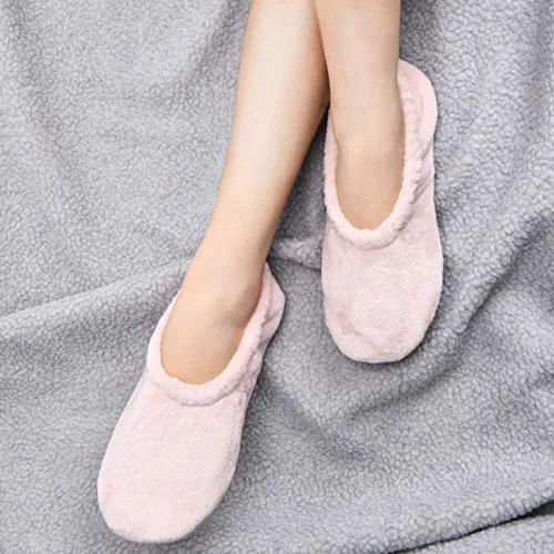Soft Sole Warm Women’s Slipper Socks Non-slip Grippers, Winter House Bedroom Slippers